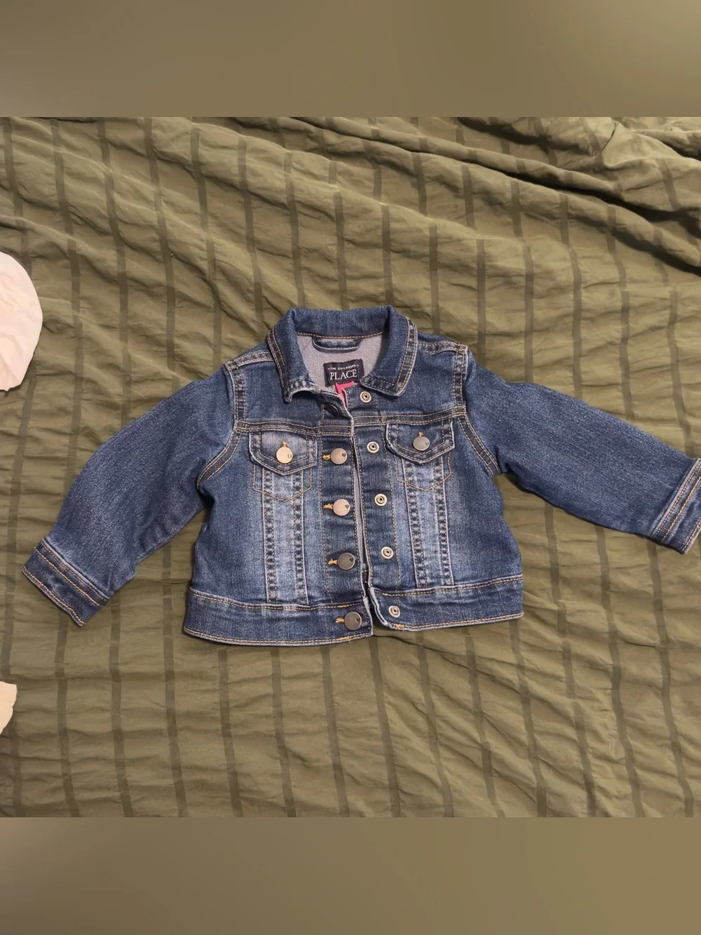 The Children's Place Blue Kids Denim Jacket
